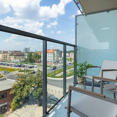 Апартаменты Stylowe Z Balkonem I Parkingiem Blisko Prezero Arena By Renters Гливице