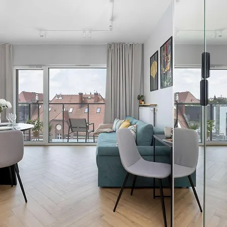 Апартаменты Stylowe Z Balkonem I Parkingiem Blisko Prezero Arena By Renters Гливице